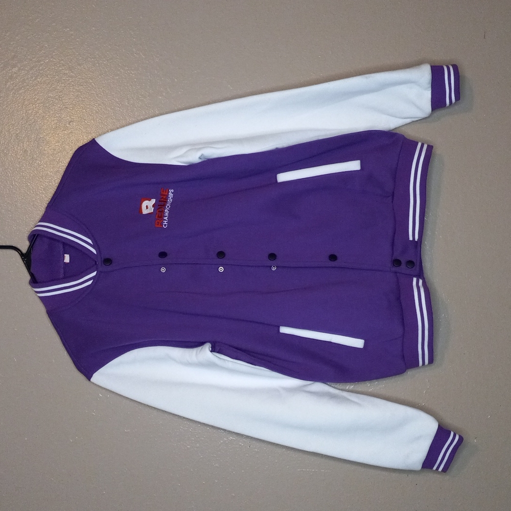A national Red Line champion letterman jacket